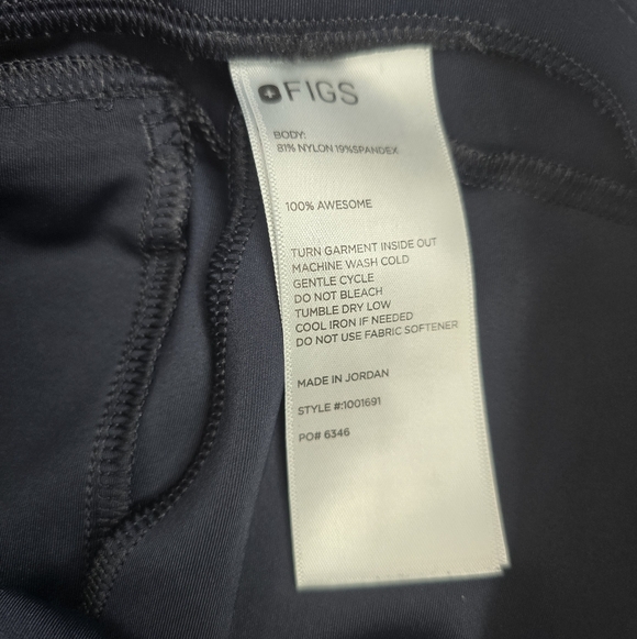 High Waisted Piedra FORMx Straight Leg Scrub navy Pants XXsmal petit - Picture 5 of 12